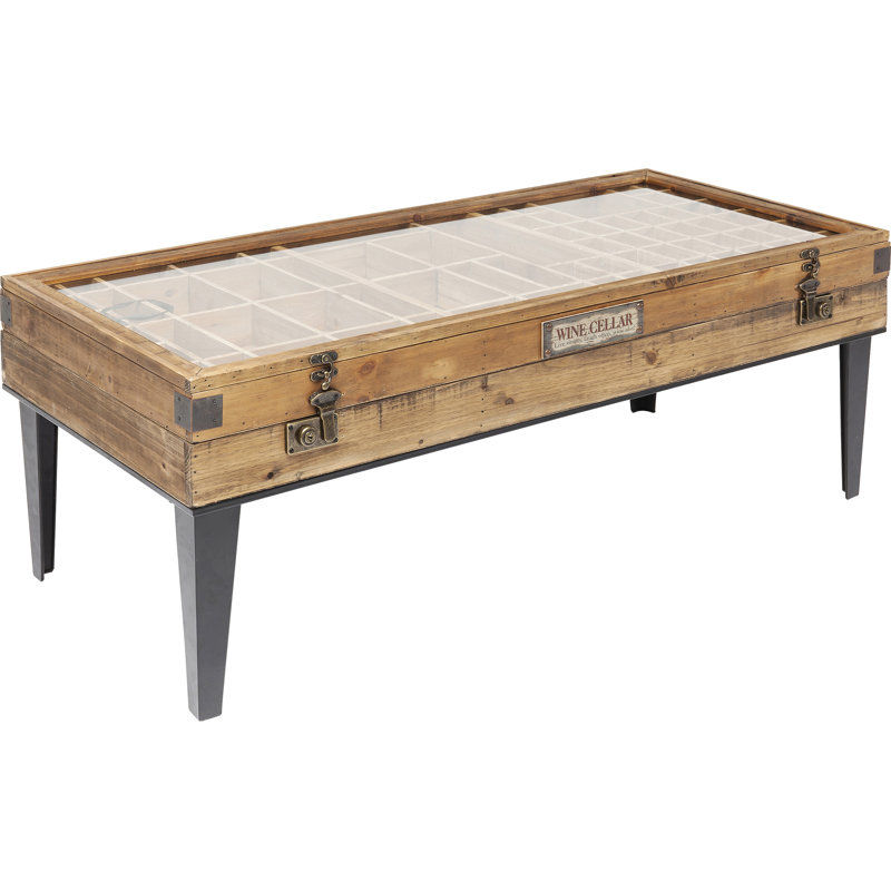Coffee Table Collector Nature 122x55cm, Brown