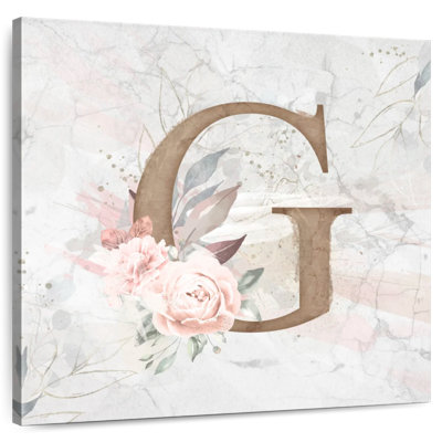 Tergel Floral G Monogram
