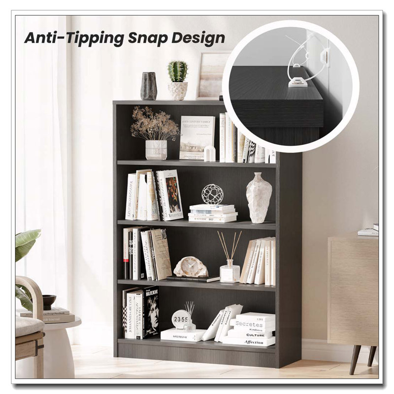 4 Shelf Office Bookcase