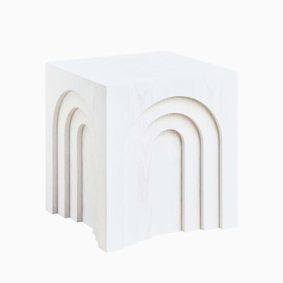 Square Side Table Small Coffee Table Accent Table Bedside Table for Living Room Bedroom