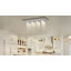 Lustre en cristal 8 lumières Herrin