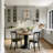  Chrisse 8 - Light Dimmable Sputnik Square Chandelier