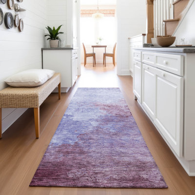 Premium Machine Washable Ducote AMF1138 Watercolors Rug
