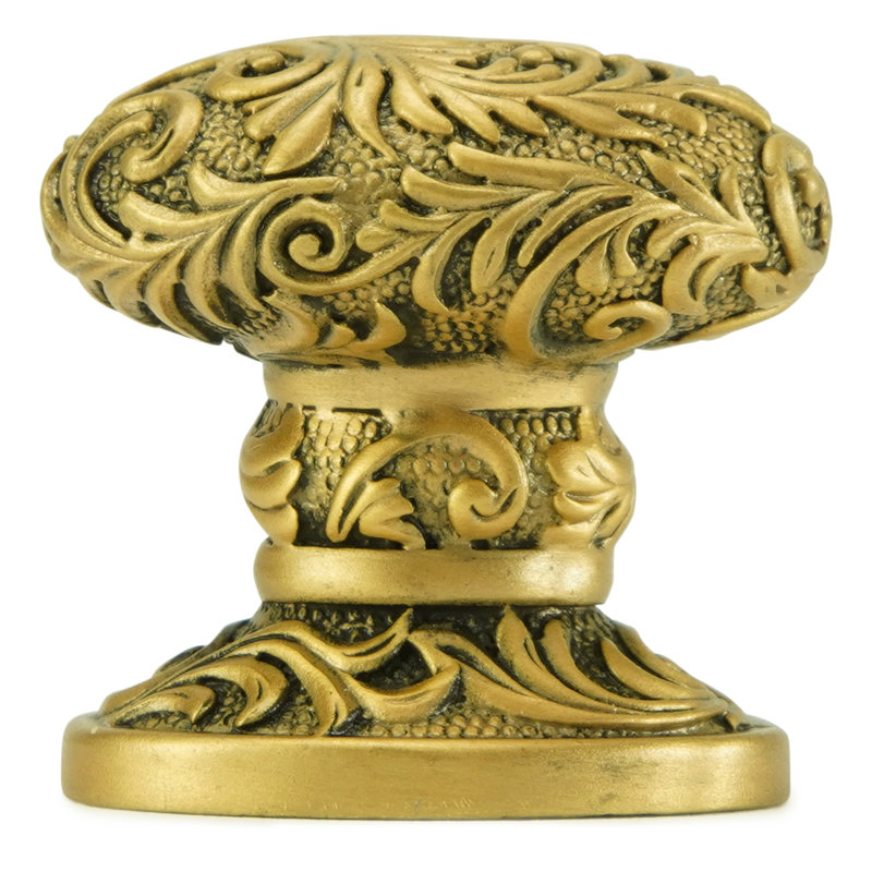 GLENDALE OVAL KNOB PLATE, Gold