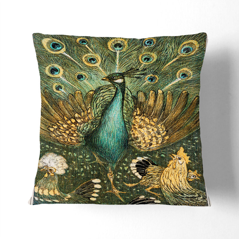Square Cushion, Black, 55cm H x 55cm W x 20cm D