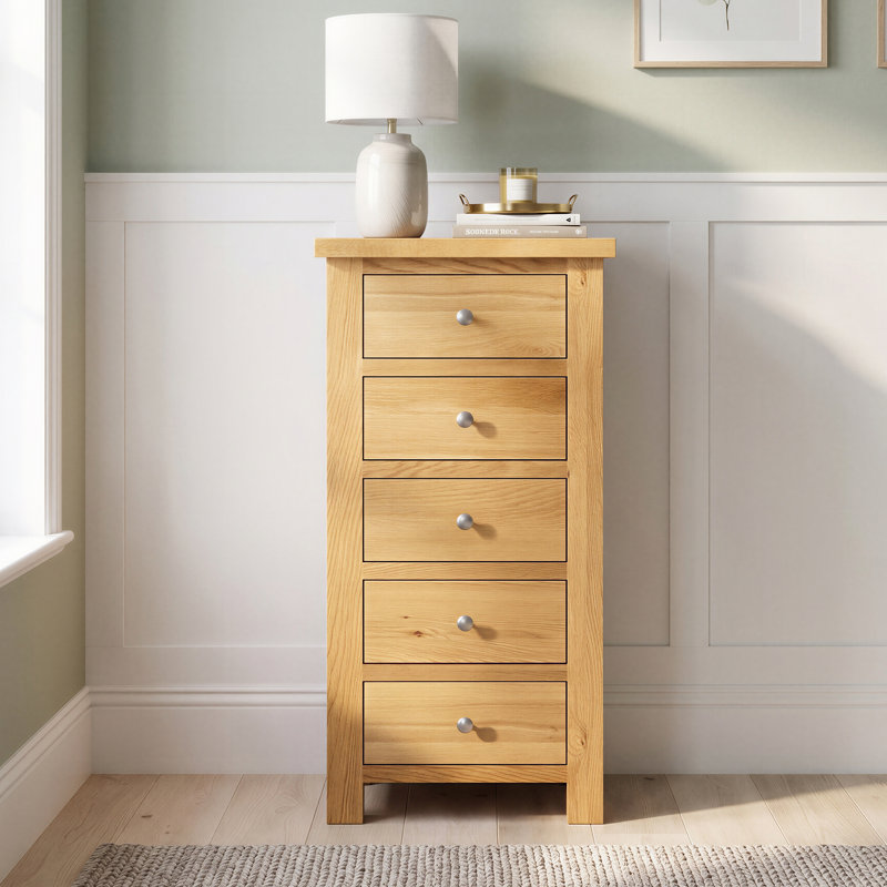 Dover 50 cm W Chest of 5 Drawers