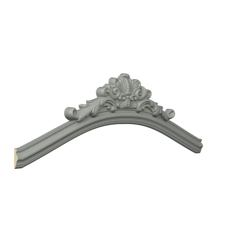 Gray Primed Polyurethane Decorative Panel Moulding