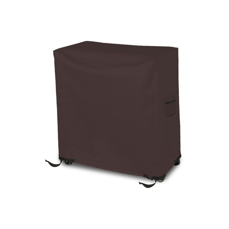 Heavy Duty Cooler Cart Cover, 18 OZ, 32" H x 40" W x 20" D, Coffee