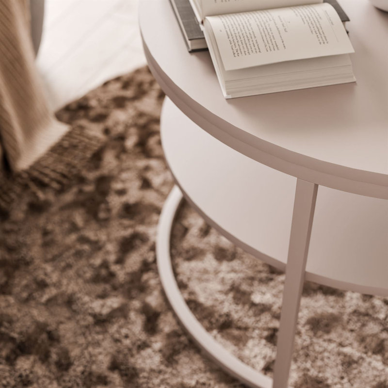 Frame Coffee Table with Storage, Cashmire Matt
