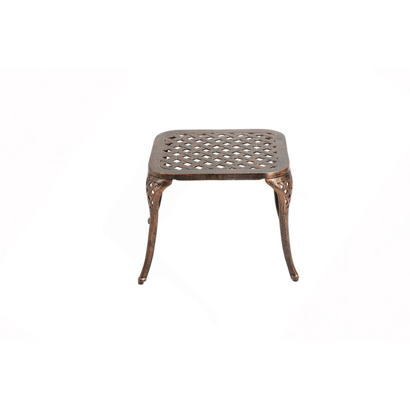 Table d'extérieur, Brun