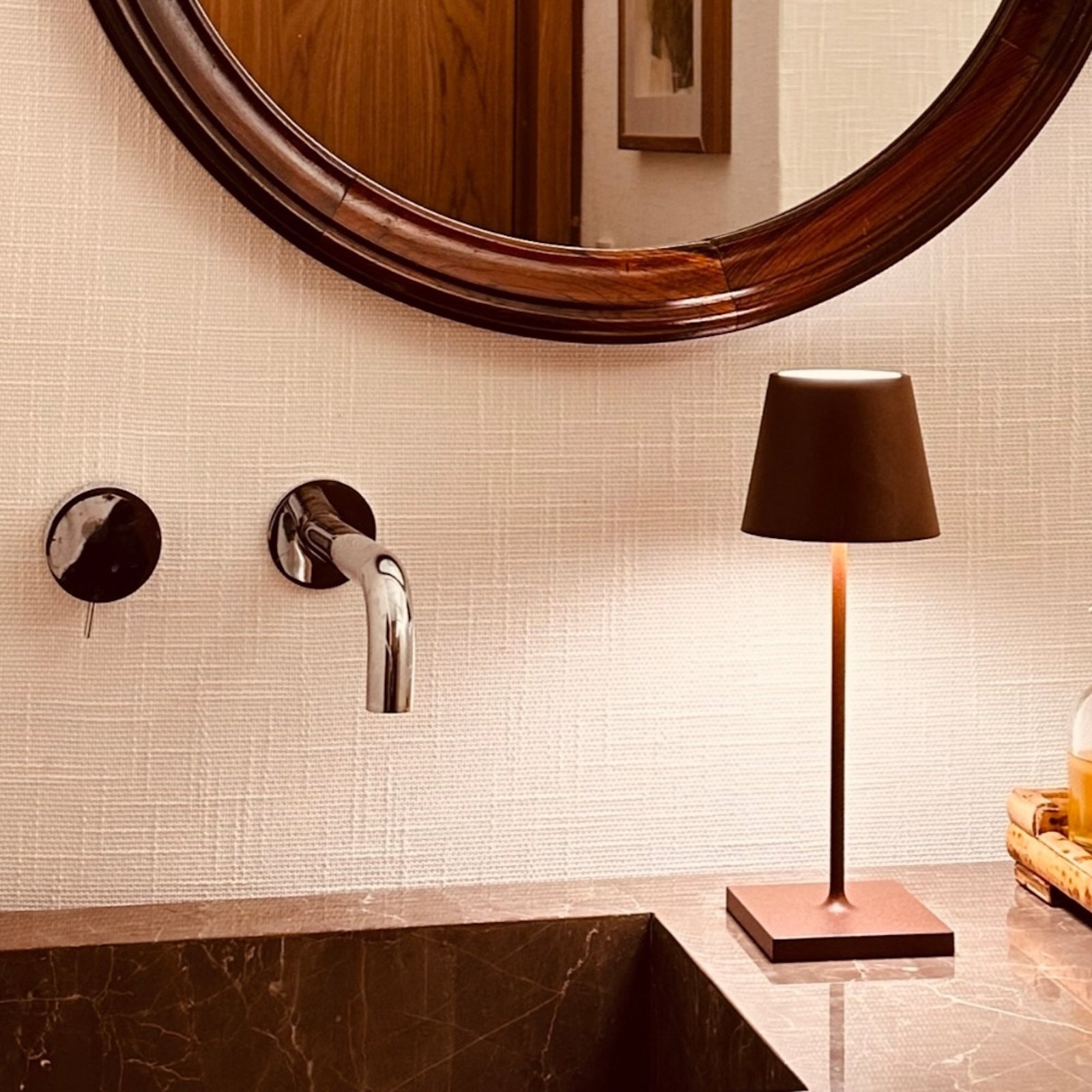 Poldina Pro Mini Table Lamp, Rust