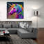 «Unicorn» par Dean Russo, art mural en verre acrylique-983137531