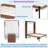 Murphy Bed With Foldable Desk-478633323