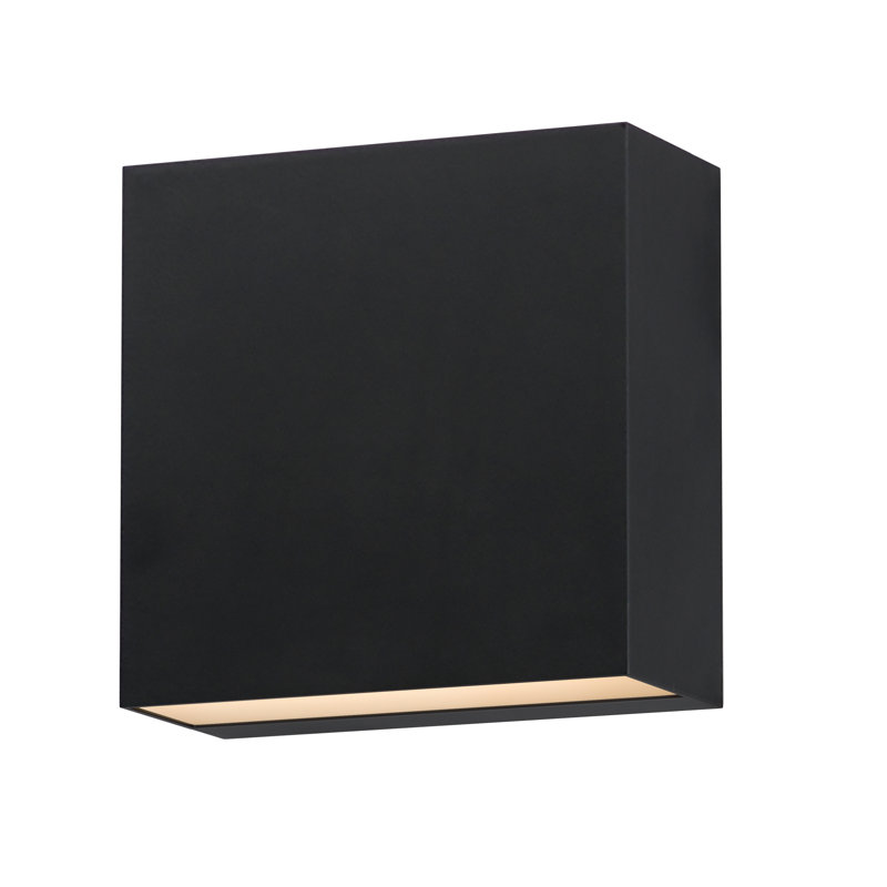 Aluminum LED Wall Light, Black