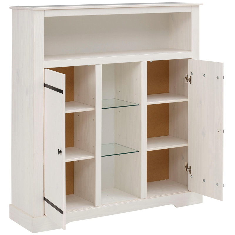 Brookville 120cm Sideboard, White Lacquer