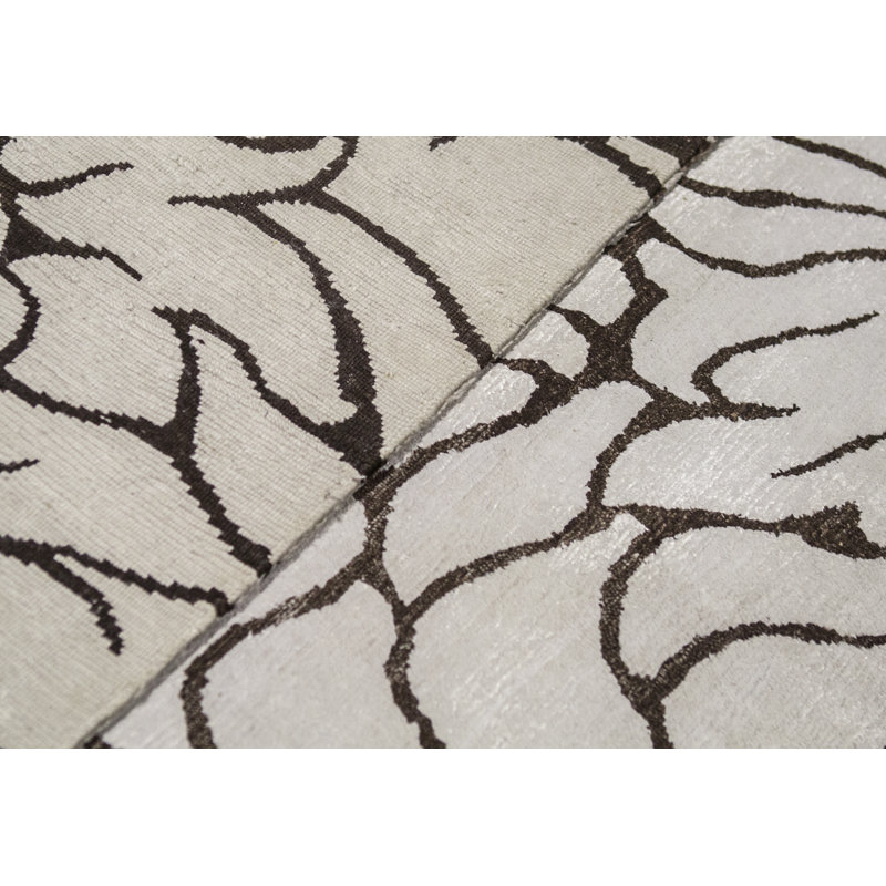 Floral Area Rug, Rectangle 9' x 12'1"