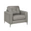 Canapé, causeuse et fauteuil en cuir Laga-367398947