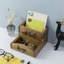 Solid Wood Desk Organiser 
