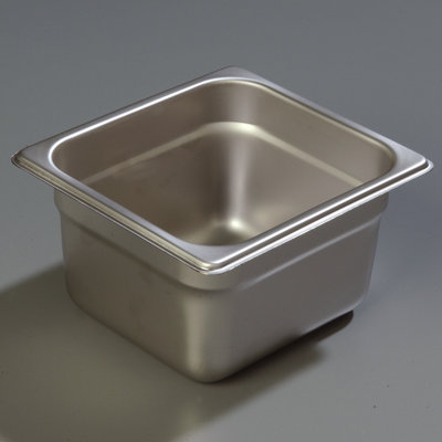 Carlisle Food Service Products DuraPan™ Rectangle Stainless Steel Food Storage Container