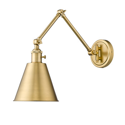 Wyck Steel Swing Arm Sconce
