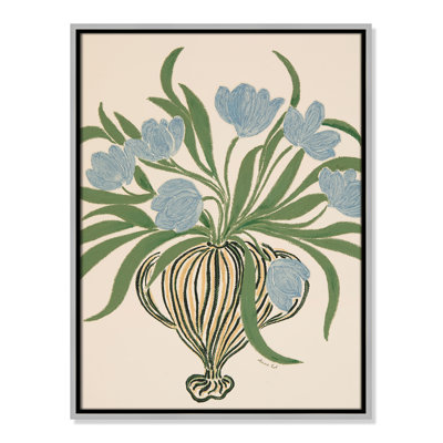 Colette "La Poire Blue Tulips" Print