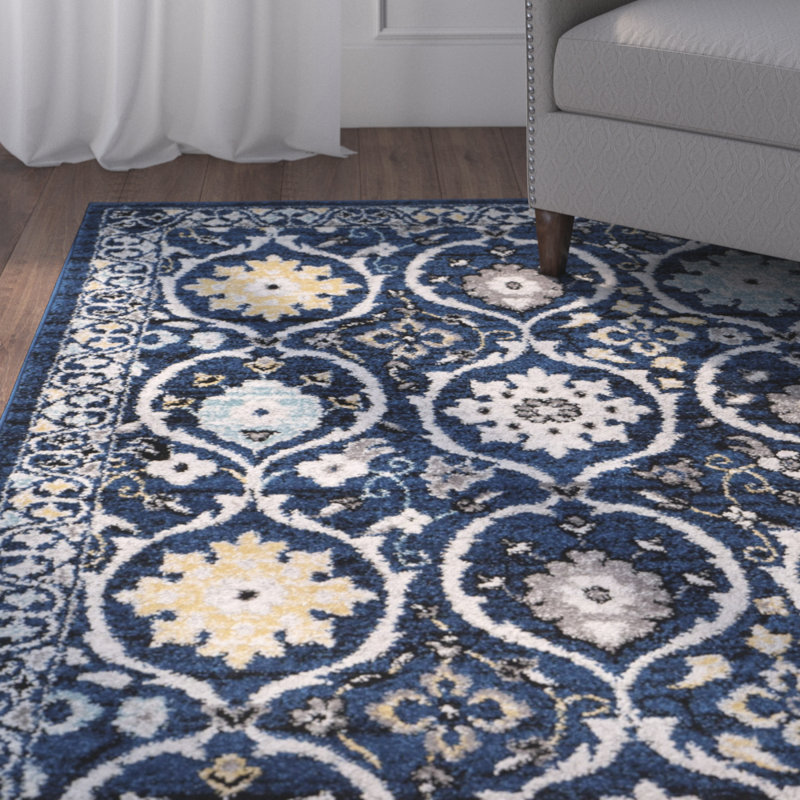 Tapis oriental royal / ivoire Osakis, Rectangle 4 pi x 6 pi