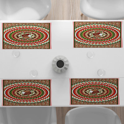 Polyester Patchwork Rectangle Placemat