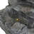 Serava Natural Rock 4-Tier Concrete Outdoor Fountain With LED Lights