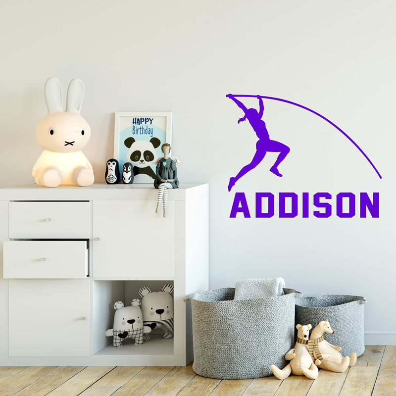 Adhésif mural, H 18 po x l 22,5 po, Mauve