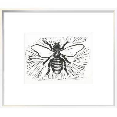 Trademark Fine Art 'Bee Stamp Bee You' Canvas Art by Courtney Prahl