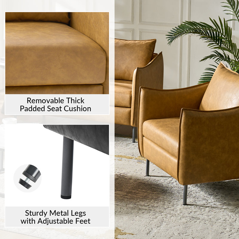 Thoi Living Room Sets, Camel