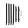 Metal Wall Mounted Adjustable Kayak Rack