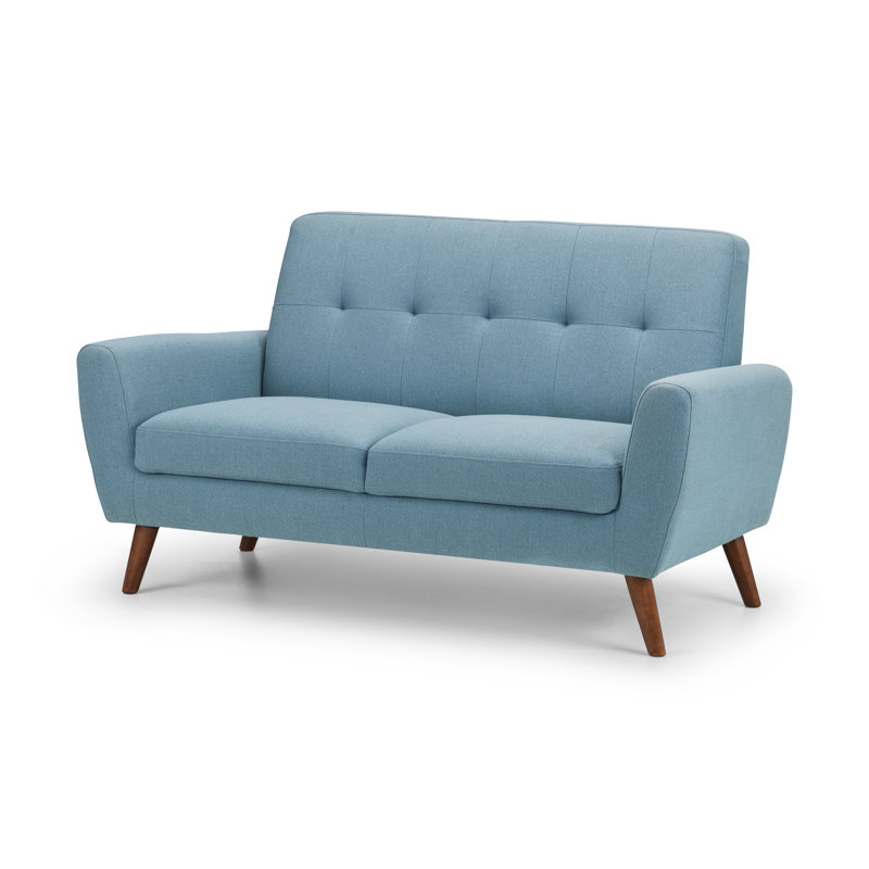 Bostrom 2 Seater Linen Sofa, Blue