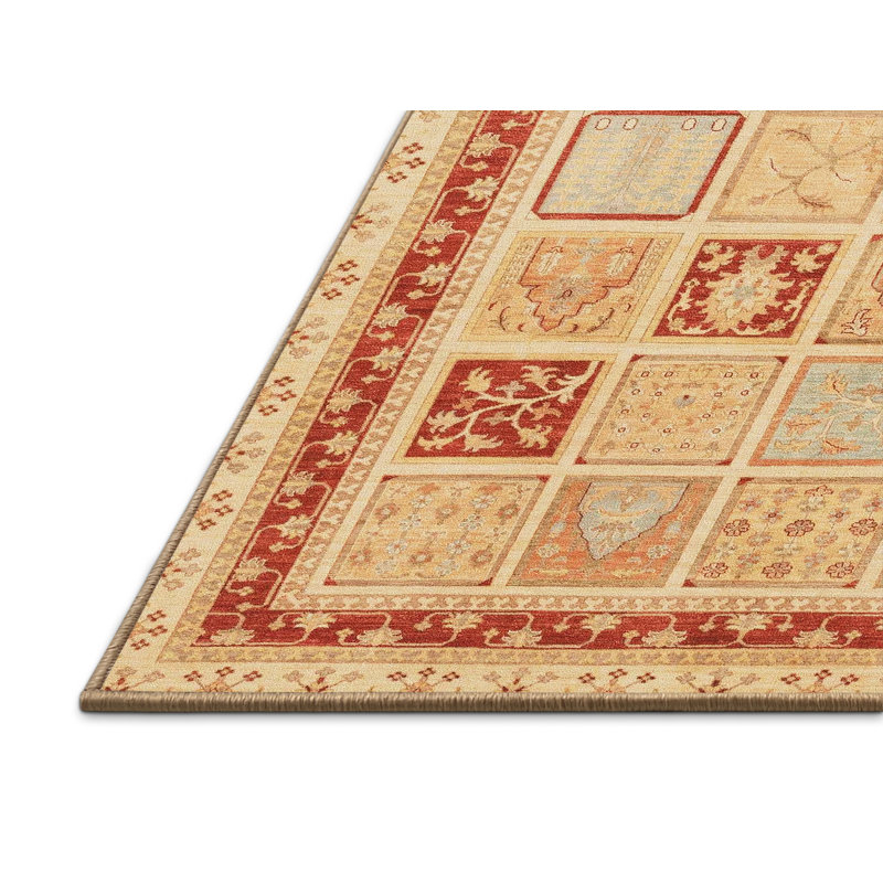 Tapis abstrait 4053, Rectangle 5 pi x 7 pi