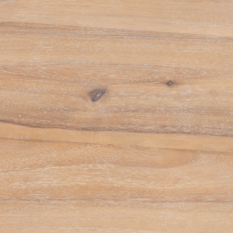 Table de bout à piédestal Amone, Naturel