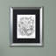 « fleurs », impression encadrée sur toile-19608341-19608343-70580233