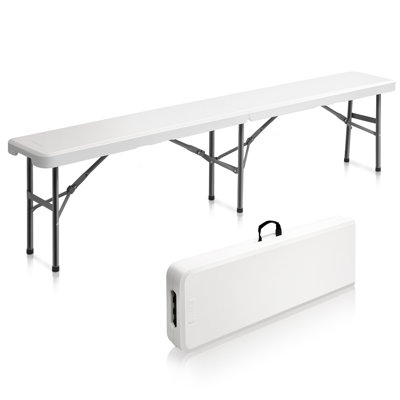Calissa Plastic Outdoor Bench