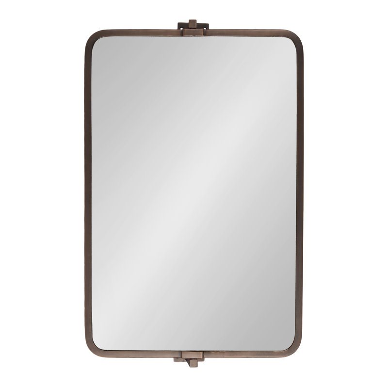 Elijah Rectangle Pivot Bathroom Wall Mirror