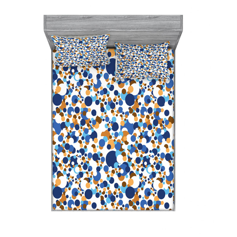 Microfiber Sheet Set, Queen Sheet Set with Fitted Sheet