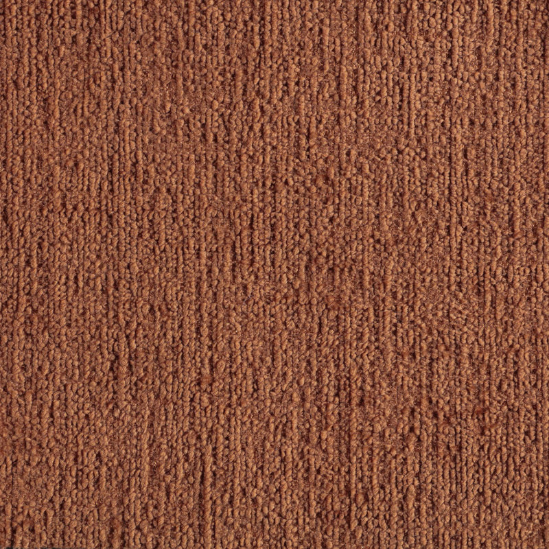 Banc en tissu Alora, Tissu de polyester cognac, Brun