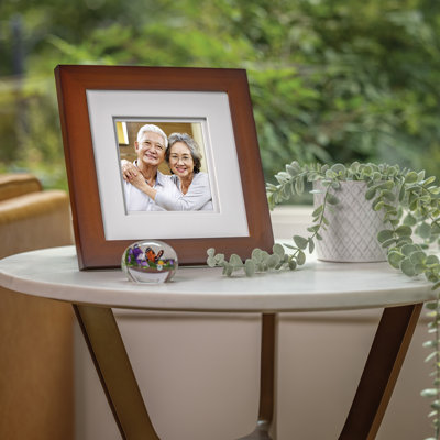 Esbeida 8" x 8" Square Picture Frame, Matted to 5" x 5"