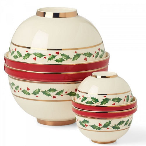 Lenox Holiday Luna Nesting Dinnerware Set