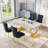 Rectangular 70.1"L X 35"W Dining Set-111570909-122919258-122920259