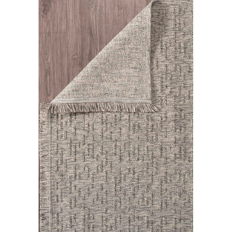 Runner Rochemont Solid Colour Machine Made Indoor / Outdoor Area Rug, Runner 2'7" x 4'11"