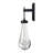 Veridian Steel LED Armed Sconce-2140385151