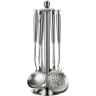 Ensemble d'ustensiles de cuisine en acier inoxydable