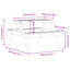Raemoore Rectangular Outdoor Picnic Table , cm W cm D-356513894-356513893