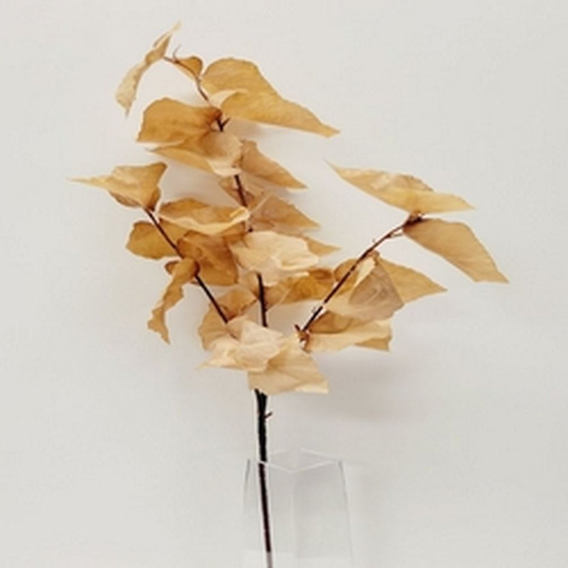 Branche de feuillage artificiel 36 po, Taupe