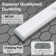 3Colors Wireless Rechargeable Motion Sensor Light,9.8Inch 24LED Battery Under cabinet Light