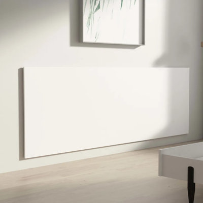Tête de lit murale en bois d'ingénierie 94,5 po x 0,6 po x 31,5 po